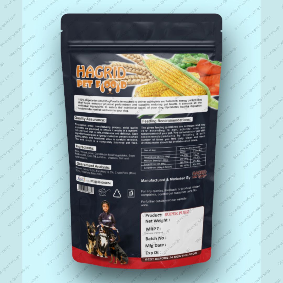 Hagrid Pet Food — Packaging Design